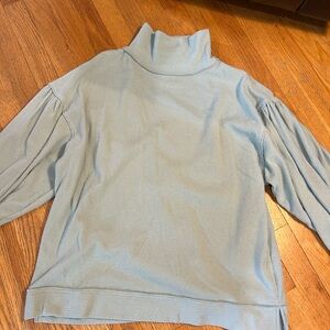 We The Free pale green Cowl Neck Sweater